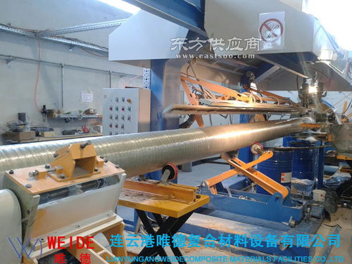 青浦區(qū)儲罐生產(chǎn)線 玻璃鋼纏繞儲罐生產(chǎn)線 唯德復合材料設備圖片